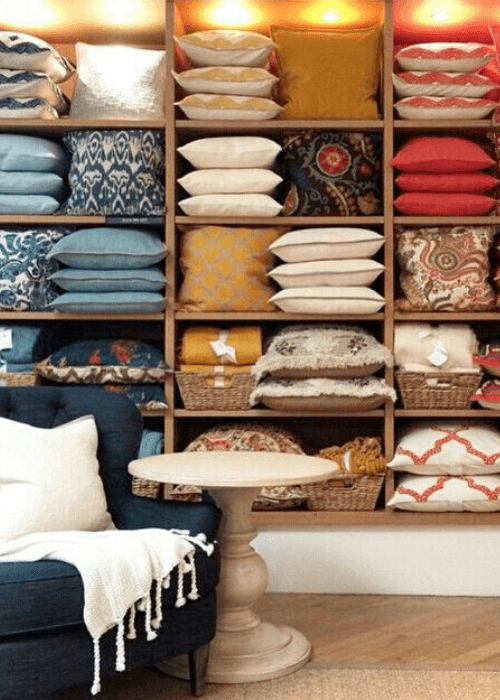 Fast haul and mass produced home decor reflecting disposable interior design habits