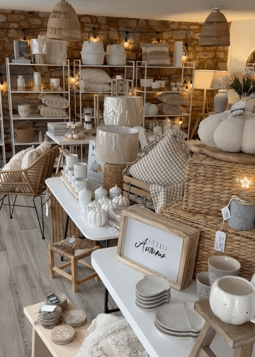 Fast haul and mass produced home decor reflecting disposable interior design habits