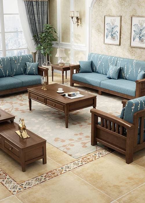 Matching furniture, sofa set in Indian household  feels impersonal and static
