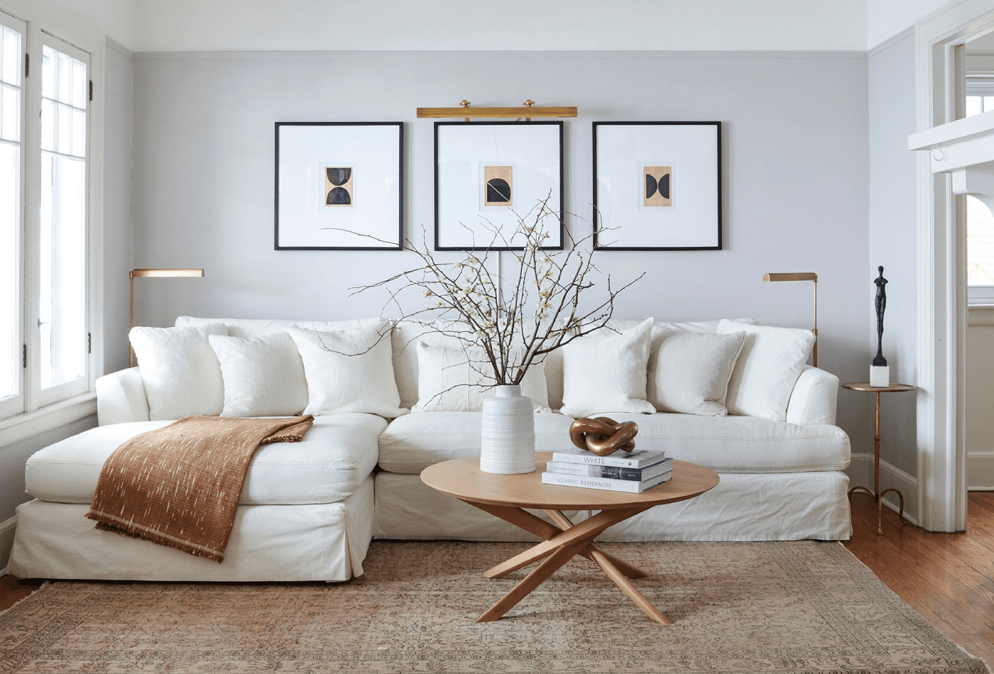 Changing home decor trends in 2025 focusing on natural fabrics and slower styling