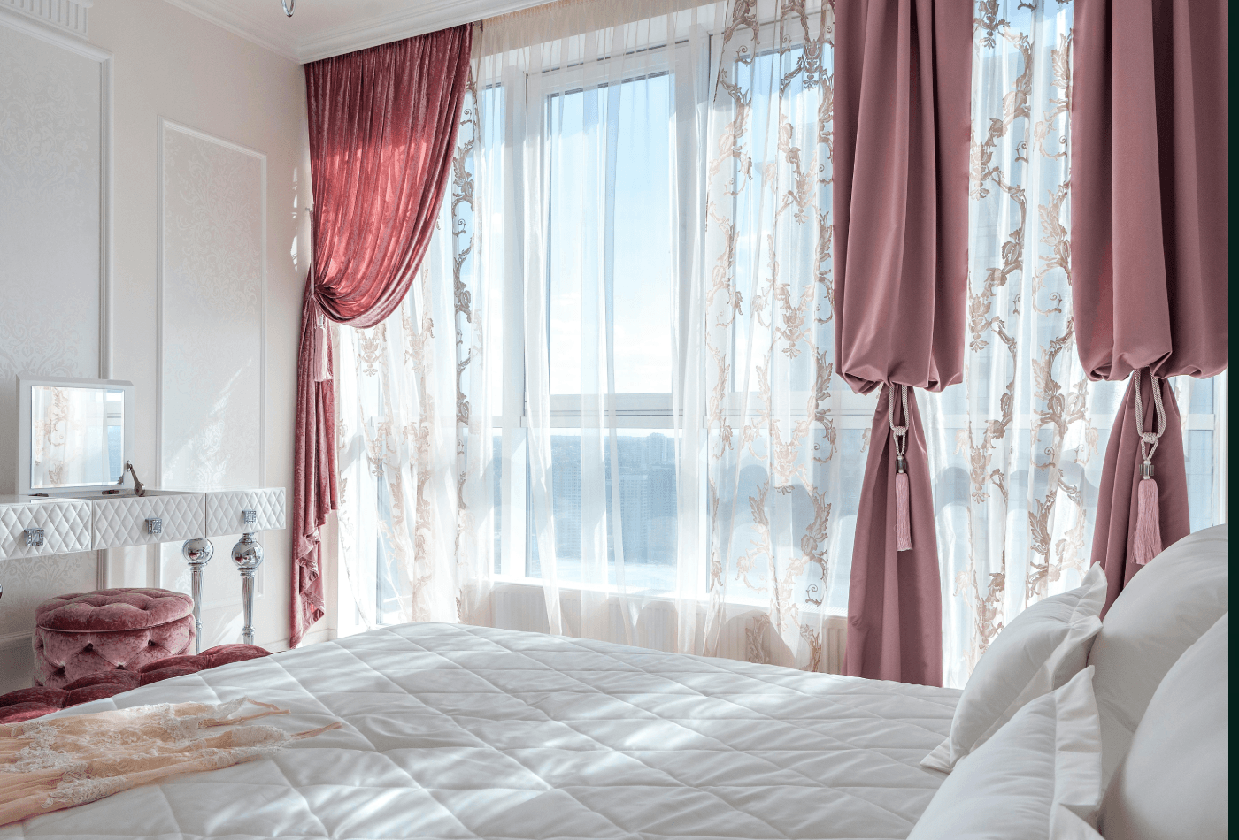 Georgette Home furnishings | floral home furnishings | PhoolBagan 