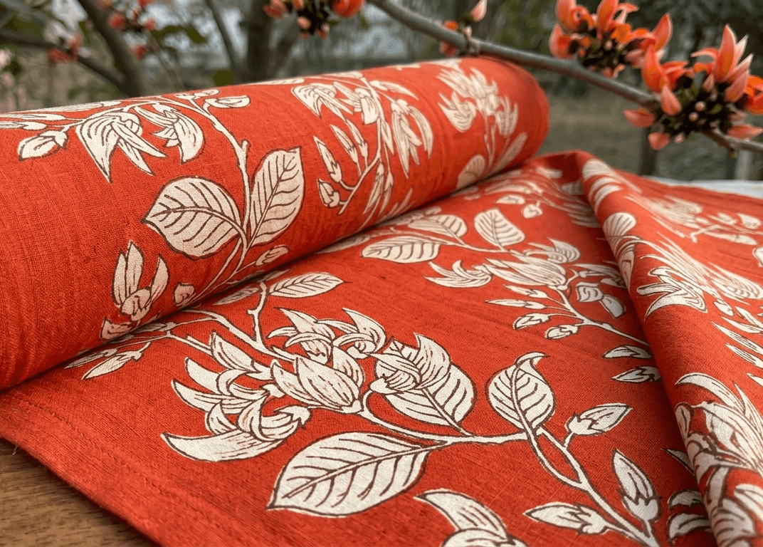 right orange Palash petals with distinct curved form and pointed edges