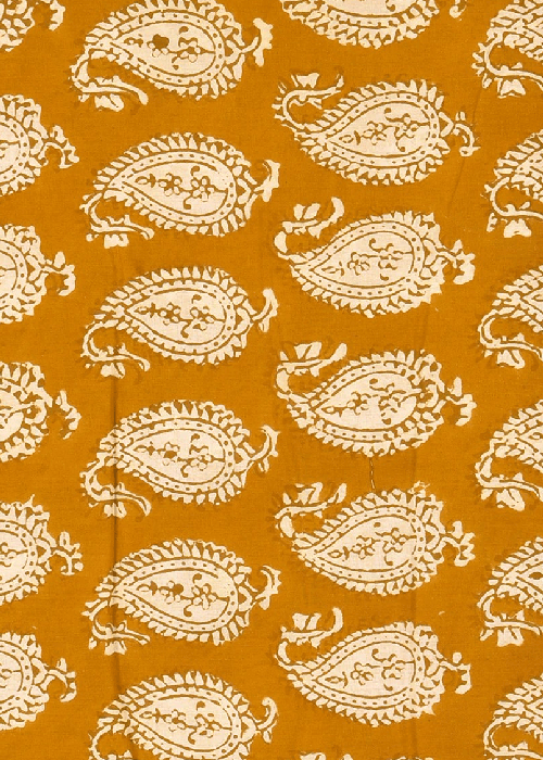 Bagru hand-block printed cotton fabric with traditional Rajasthani floral motifs – perfect for cushions, home décor, and artisan-crafted furnishings